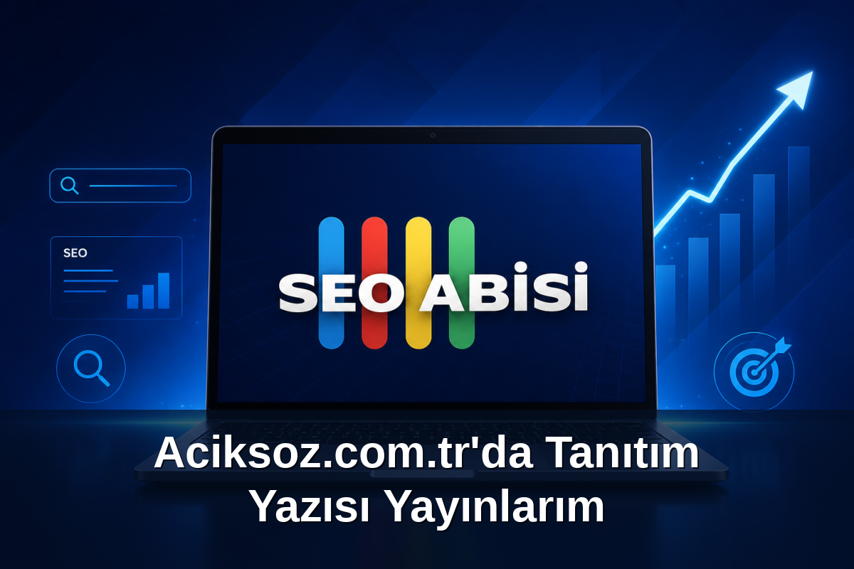 Aciksoz.com.tr'da Tanıtım Yazısı Yayınlarım